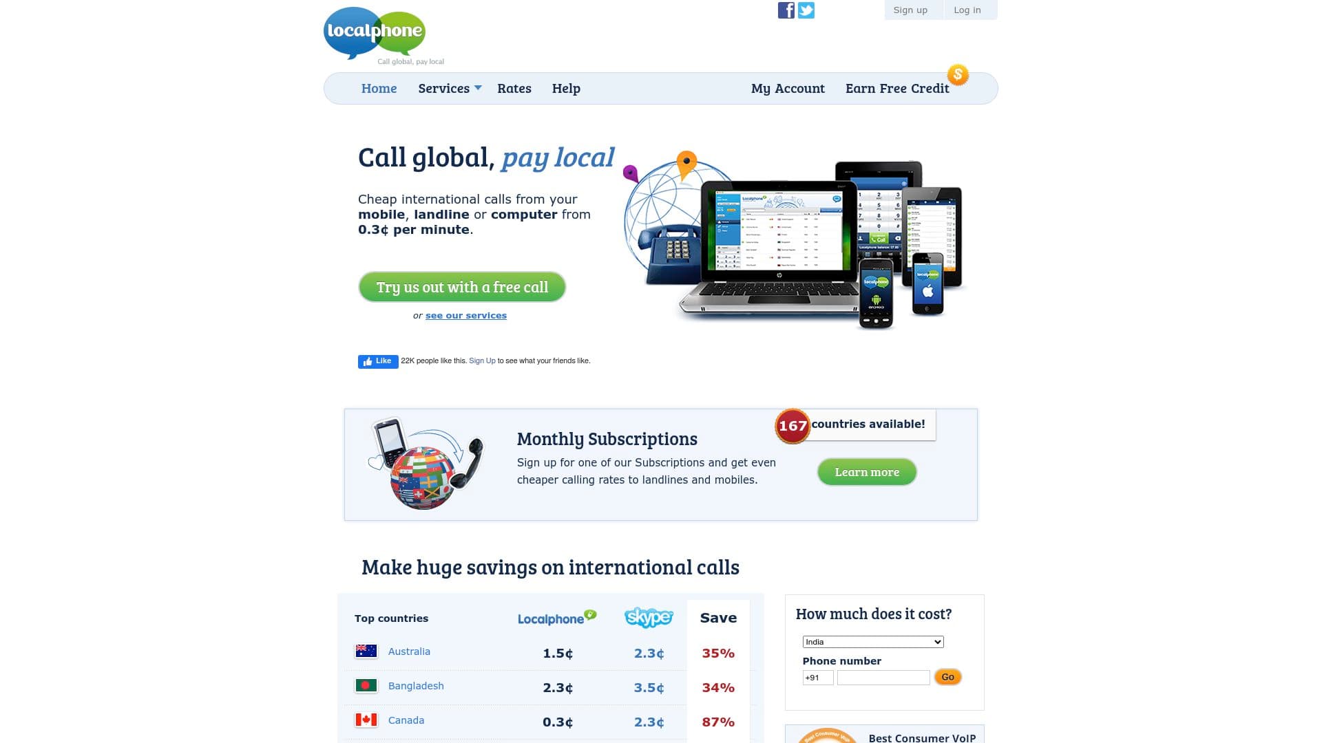7 Best Low Cost International Calls Options for 2026 - Localphone