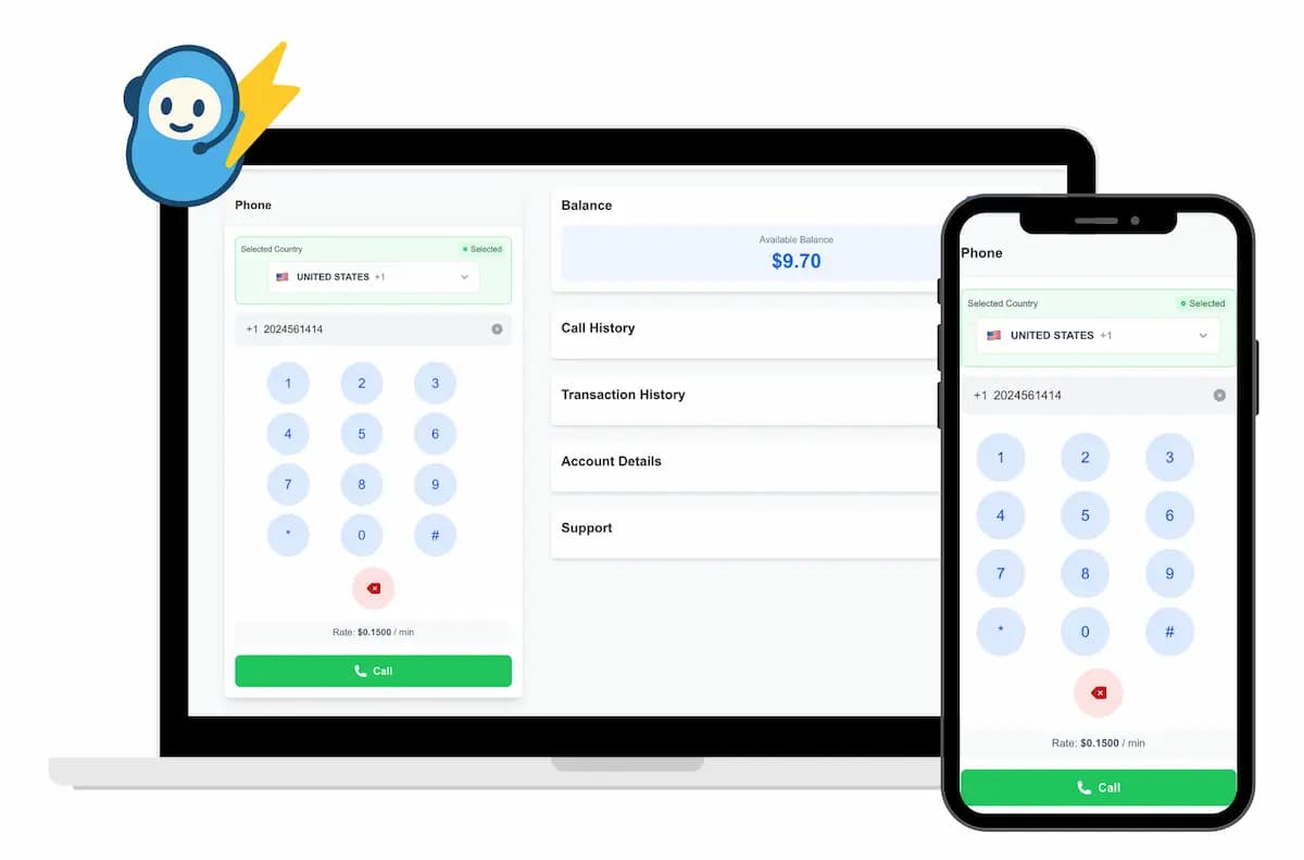 ZippCall on multiple devices