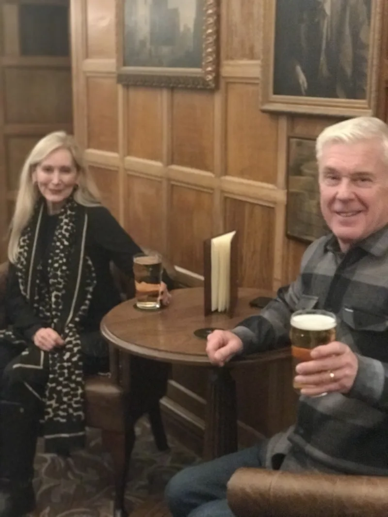 Dan & Jane Hoefflin, ZippCall customer calling England from California